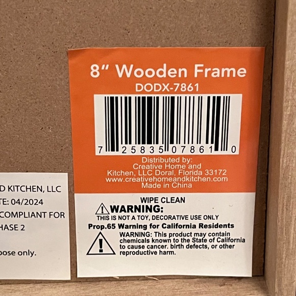 “Blessed” 8” Wooden Thanksgiving Sign – NEW - Picture 4 of 6